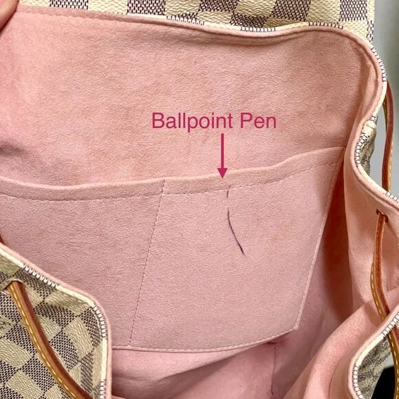 Louis Vuitton Sperone D’Azur N41578 Damier Backpack, Tags, Receipt - Picture 11 of 14